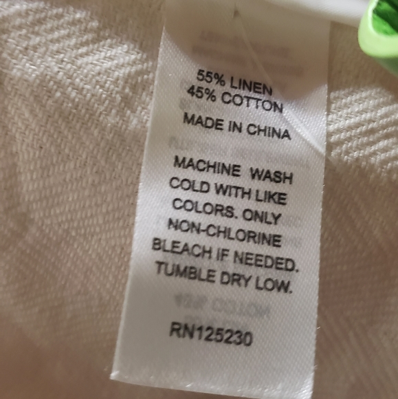 Prima Cream LINEN Duster/Light Trench. Sz Med. NWTs - Picture 4 of 6